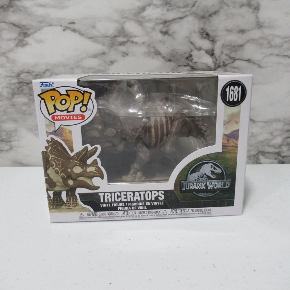 Funko Pop Jurassic World Triceratops Dinosaur Collectible Figure